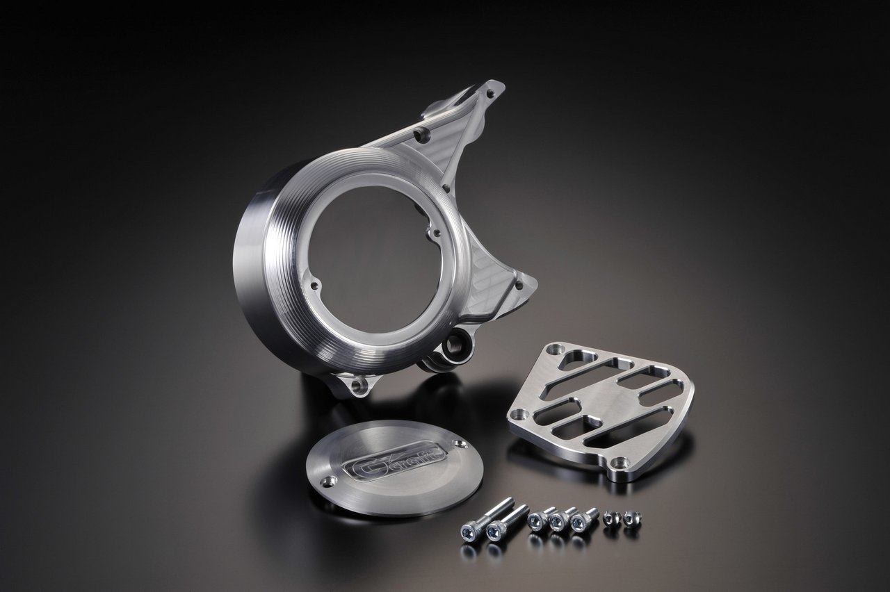 武川 ジェネレーターカバー希少 SP武川 エイプ系縦型エンジン用