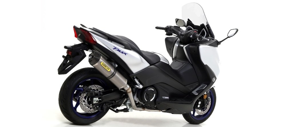 ARROW アロー RACE-TECH スリップオンマフラー TMAX 530 560 YAMAHA ヤマハ マフラー サイレンサー材質：チタン