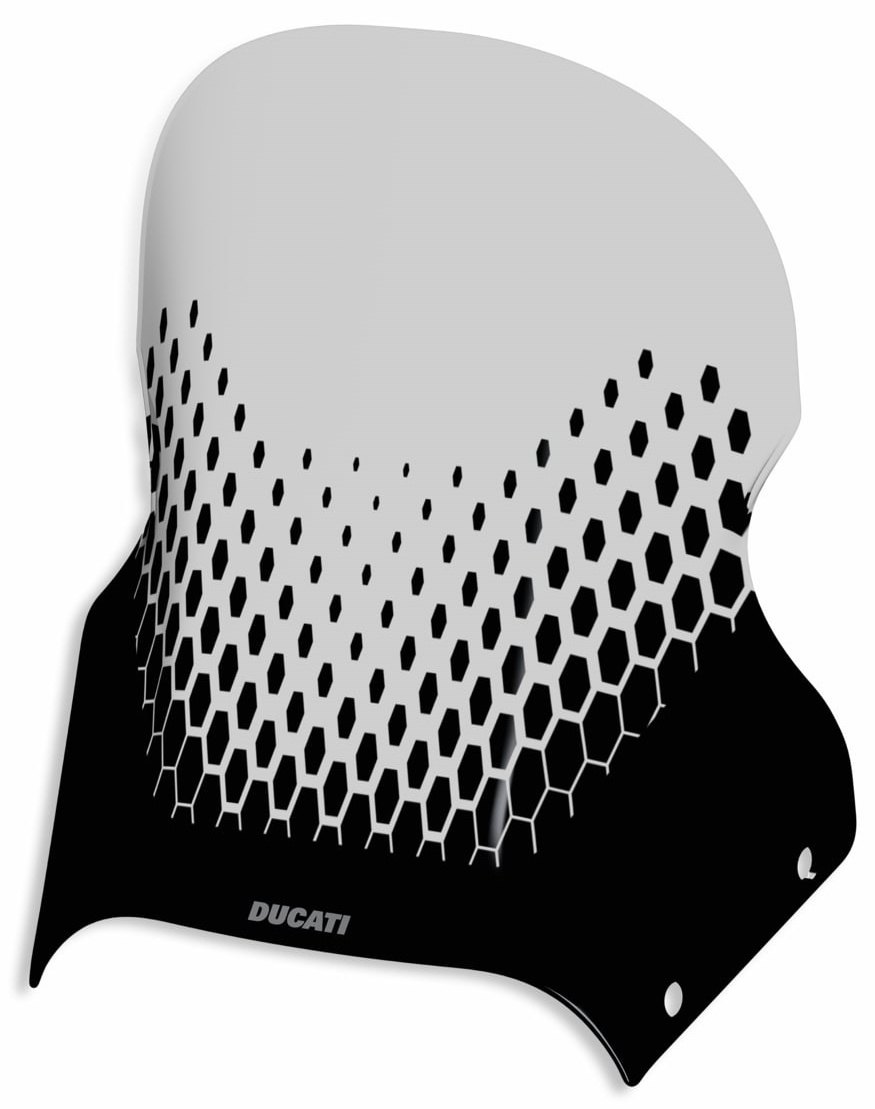 DUCATI Performance ドゥカティパフォーマンス Touring windscreen DESERTX ドゥカティ スクリーン 外装