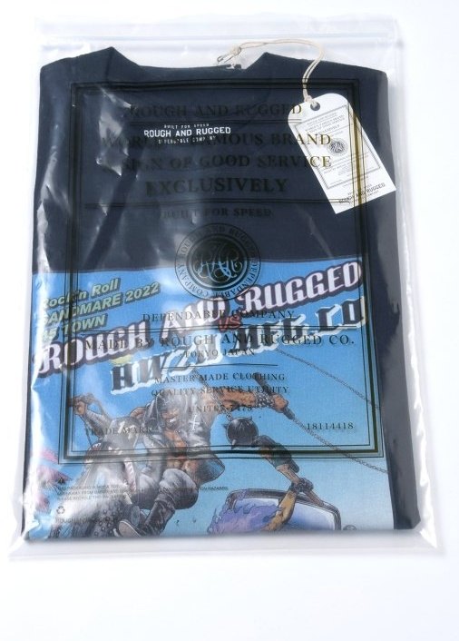 HWZNBROSS ハウゼンブロス HWZN.MFG.CO. X ROUGH AND RUGGED W-NAME LONG SLEEVE T...
