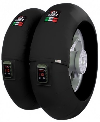 Capit カピット タイヤウォーマー フルコントロール ビジョン 前後セット M-XL その他タイヤ関連用品