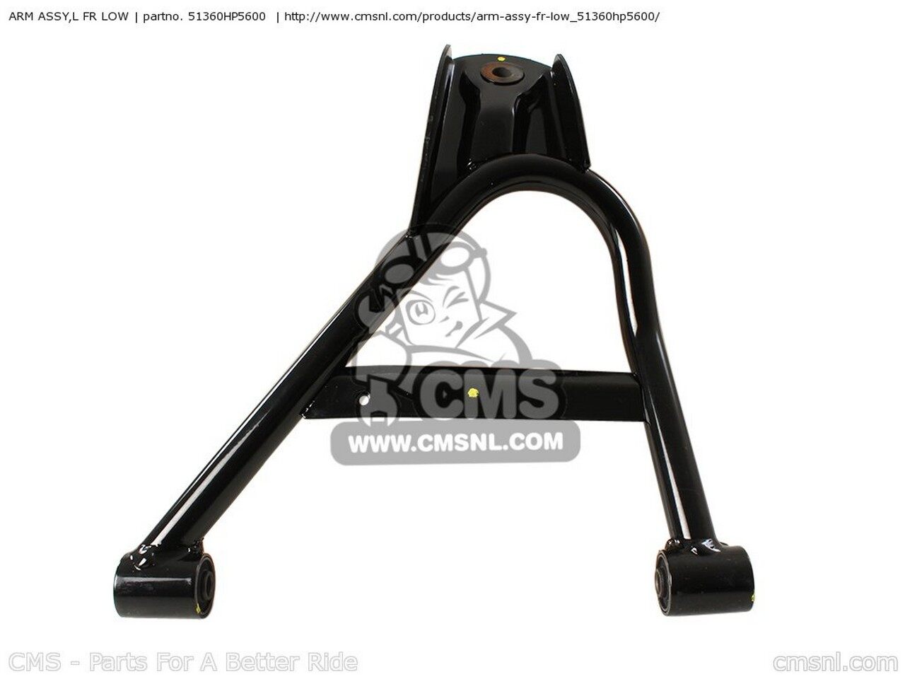 CMS シーエムエス アーム ASSY，L FR LOW HONDA ホンダ その他サスペンションオプション・補修部品 サ..