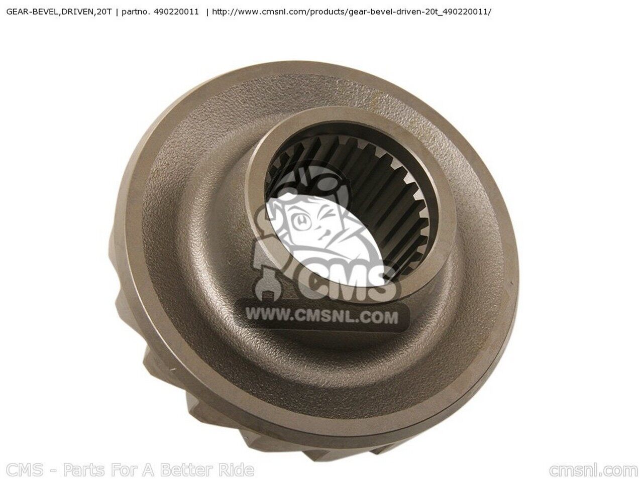 CMS シーエムエス GEAR-BEVEL，DRIVEN，20T KAWASAKI カワサキ ミッション・ギア ...