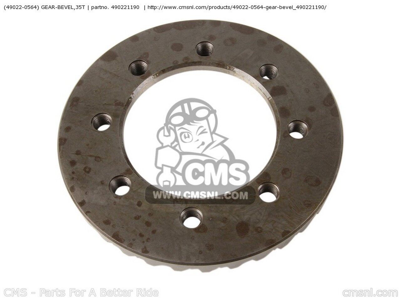 CMS �������२�� (490220564) GEAR-BEVEL��35T KAWASAKI ���掠�� �ߥå���󡦥��� ���󥸥�ѡ��� ���󥸥�