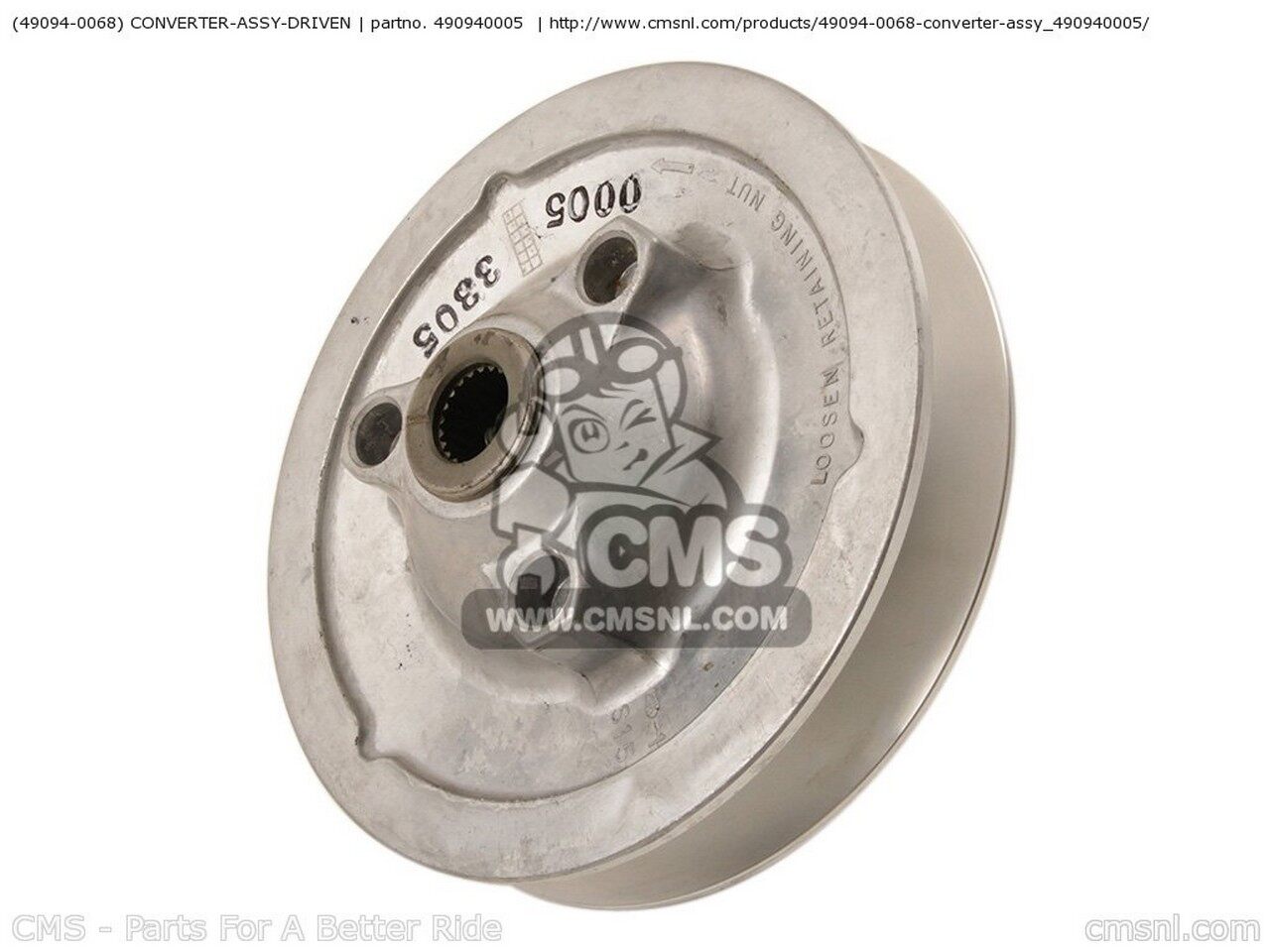 CMS シーエムエス (490940068) CONVERTER-ASSY-DRIVEN KAWASAKI カワサキ ミッション・ギア エンジンパーツ エンジン