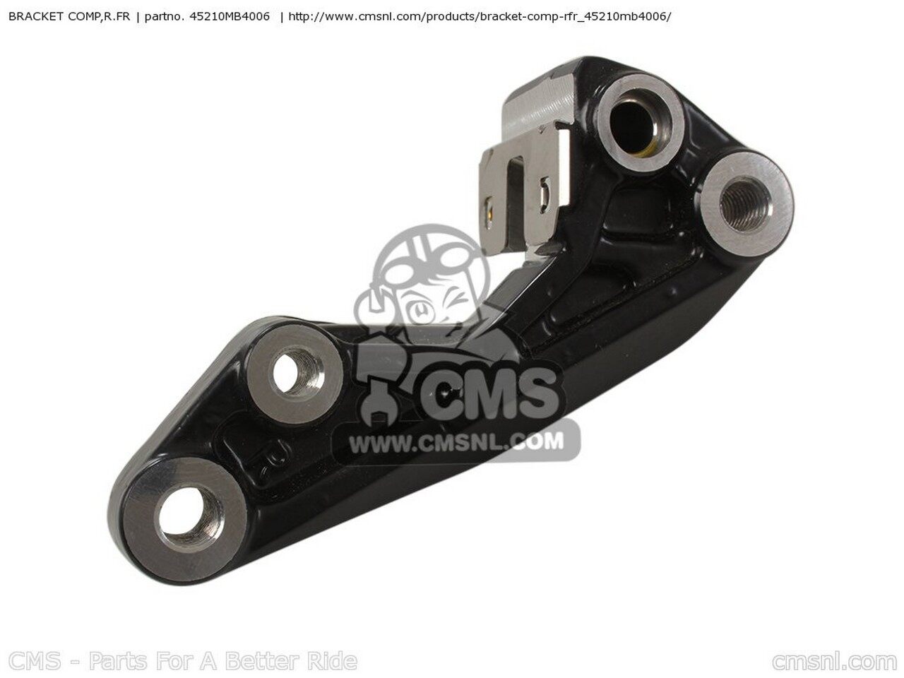 CMS シーエムエス BRACKET COMP，R.FR CBX750P2 2001 1 GEN EXPORT / KPH TYPE 4 PLR GENERAL MK 2 PLB..