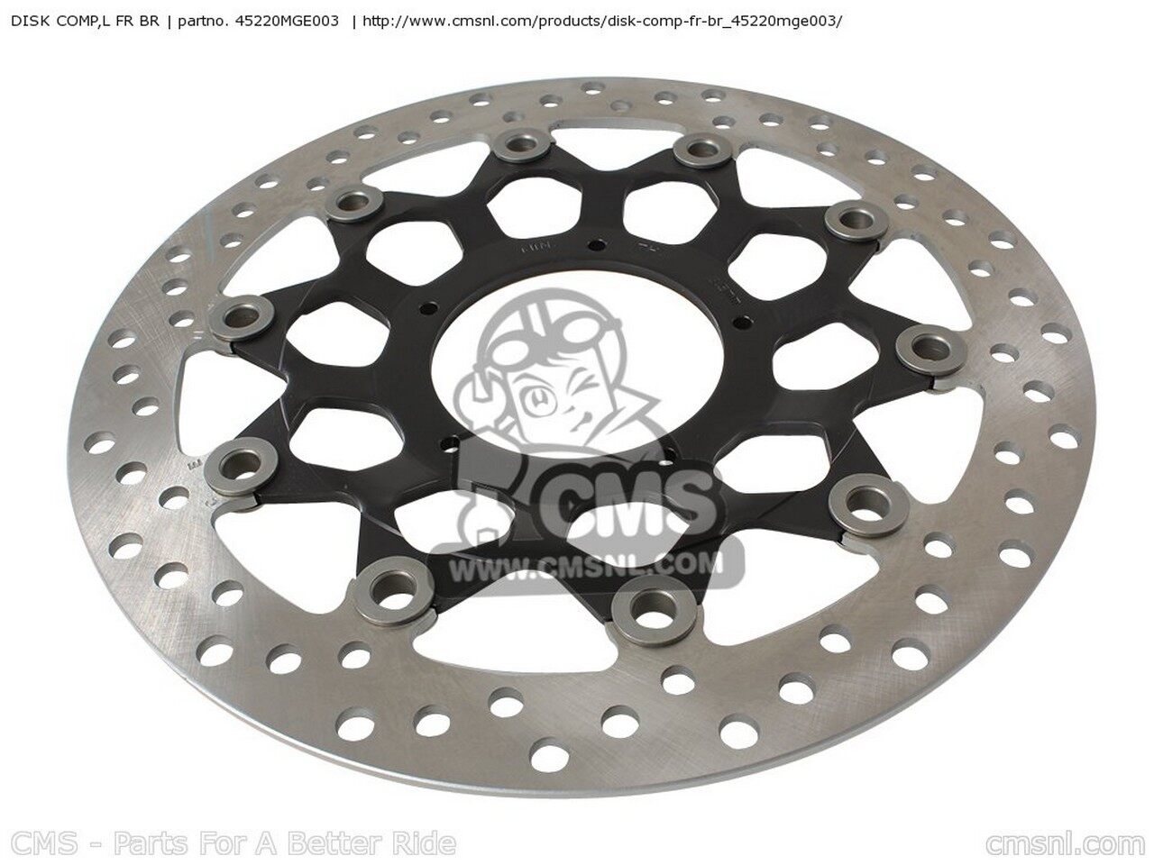 CMS �������२�� DISK COMP��L FR BR VFR1200F A AUSTRALIA CHINA ENGLAND / MKH EUROPEAN DIRECT SALES FRANCE CMF KOREA B VFR1200FD BRAZIL HONDA �ۥ�� �֥졼���ǥ������������� �֥졼��