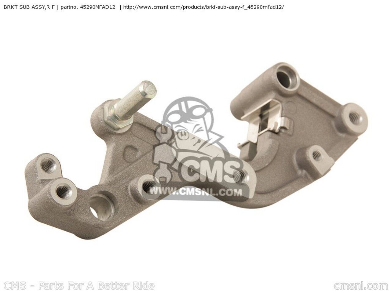 CMS シーエムエス BRKT SUB ASSY，R F CBF1000A 2009 9 ENGLAND / ABS MKH EUROPEAN DIRECT SALES 2010..