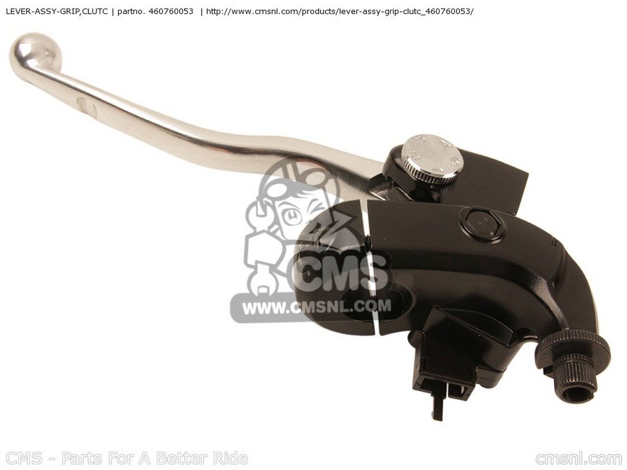 Clutch Levers - CMS シーエムエス LEVER-ASSY-GRIP，CLUTC EX650C9F NINJA 650R 2009 USA EX650CAF 2010 KAWASAKI カワサキ クラッチレバー ハンドル周辺パーツ ハンドル