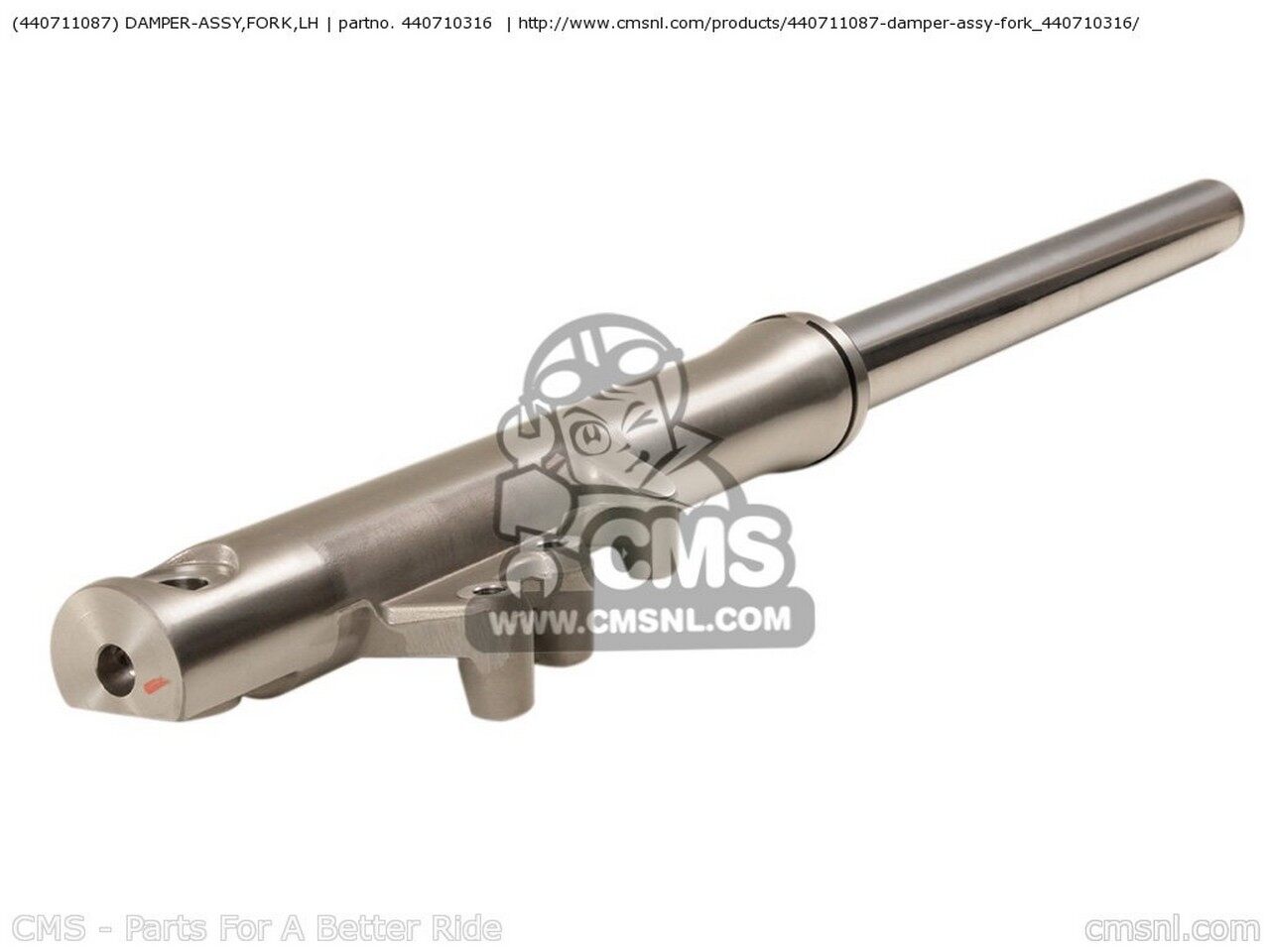 CMS シーエムエス (440711087) DAMPER-ASSY，FORK，LH VN900B9F VULCAN 900 CLASSIC 2009 USA VN900BEF 2014 VN900D6F 2006 CALIFORNIA CANADA / LT VN900D7F 2007 VN900D9F VN900DAF 2010 VN900DBF 2011 VN900DCF 2012 VN900DEF KAWASAKI カワサキ フロントフォーク 足回り