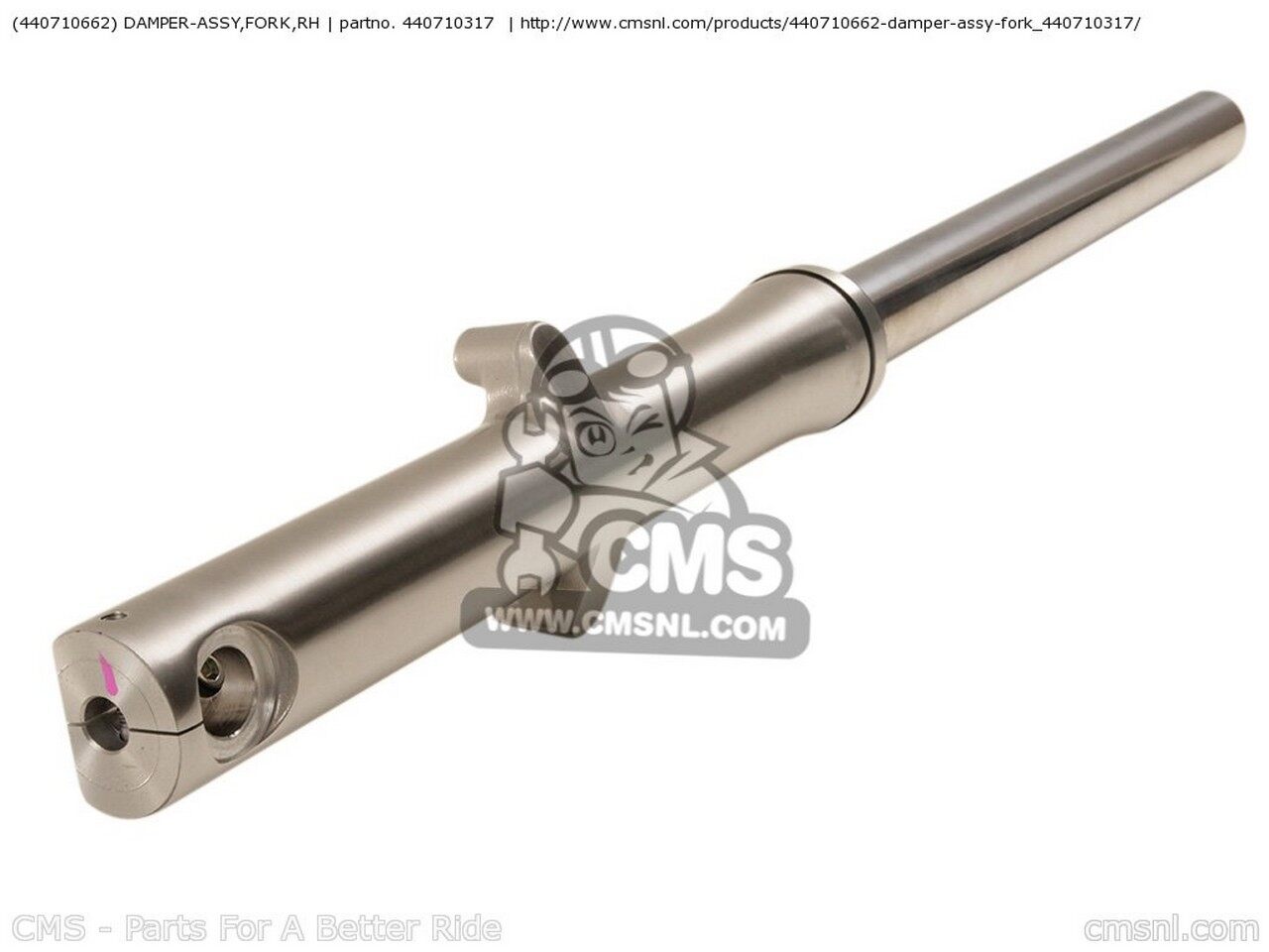 CMS シーエムエス (440710662) DAMPER-ASSY，FORK，RH VN900B9F VULCAN 900 CLASSIC 2009 USA VN900D6F 2006 CALIFORNIA CANADA / LT VN900D7F 2007 VN900D9F VN900DAF 2010 KAWASAKI カワサキ フロントフォーク サスペンション 足回り