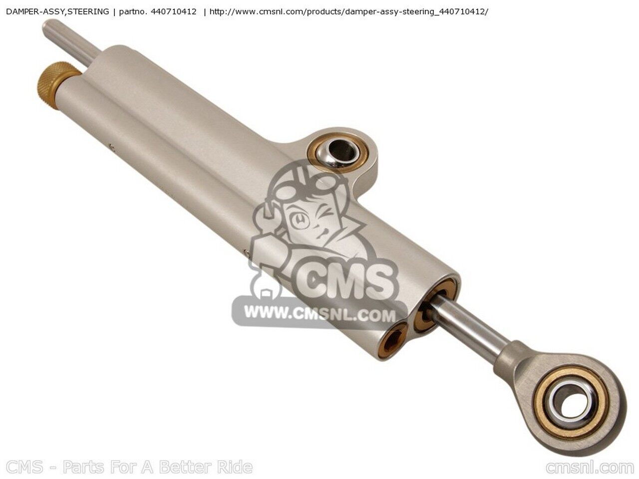 CMS �������२�� DAMPER-ASSY��STEERING ZX1000D7F NINJA ZX10R USA CALIFORNIA CANADA ZX1000D7FA ZX1000E8F ZX1000E9F ZX1000E9FA ZX600R9F ZX6R ZX600R9FA ZX600RAF ZX600RAFA ZX600RBF KAWASAKI ���掠�� ���ƥ���󥰥���ѡ� �ϥ�ɥ���եѡ��� �ϥ�ɥ�