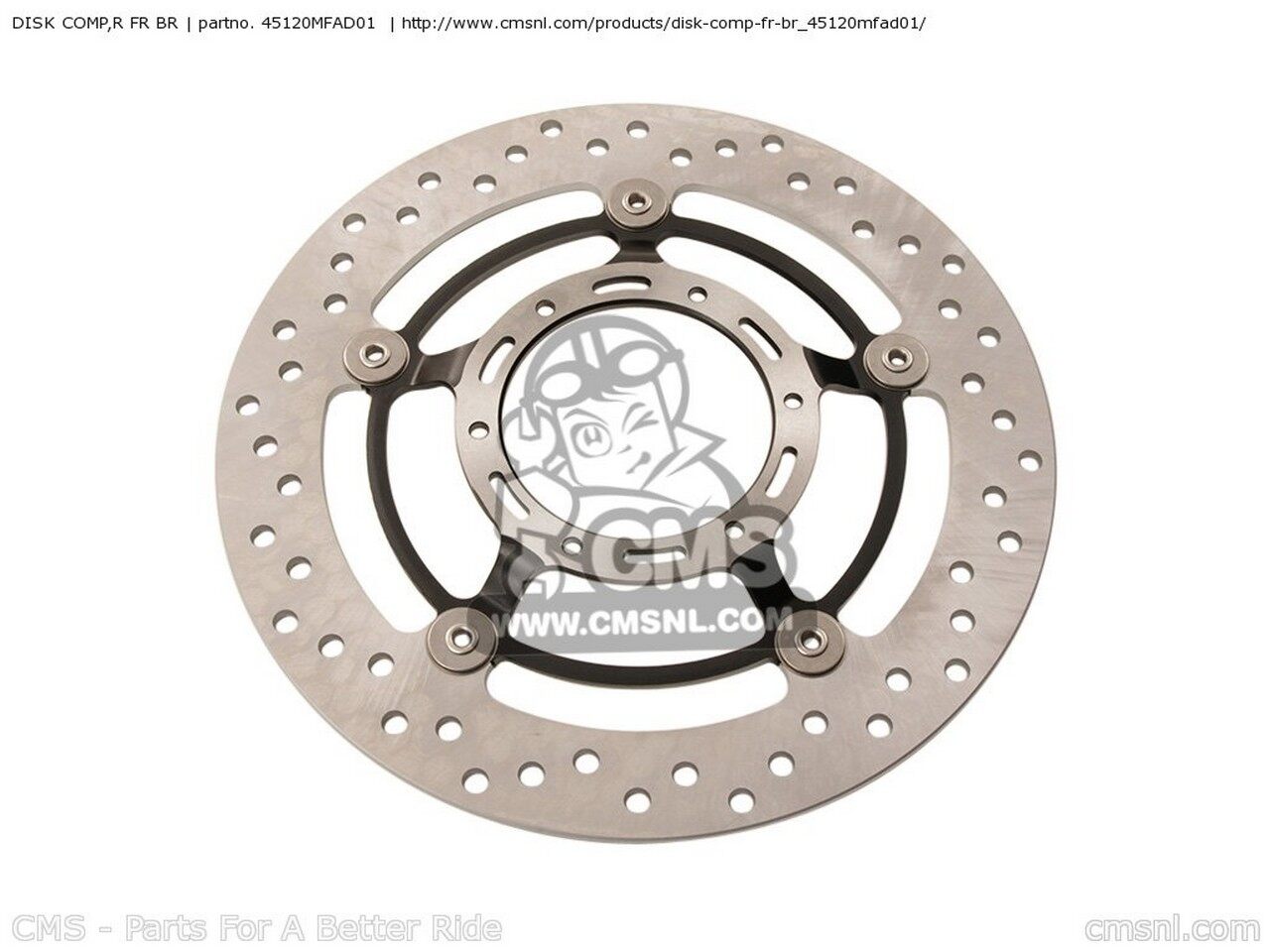 CMS シーエムエス DISK COMP，R FR BR HONDA ホンダ ブレーキディスクローター ブレーキ