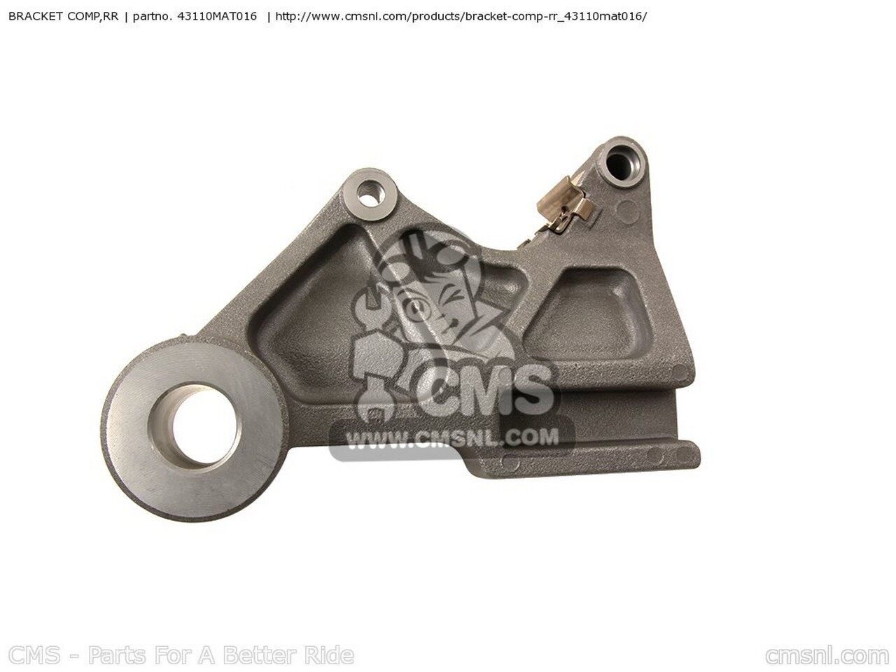 CMS シーエムエス BRACKET COMP，RR CBR1100XX SUPERBLACKBIRD Y AUSTRALIA / KPH ...