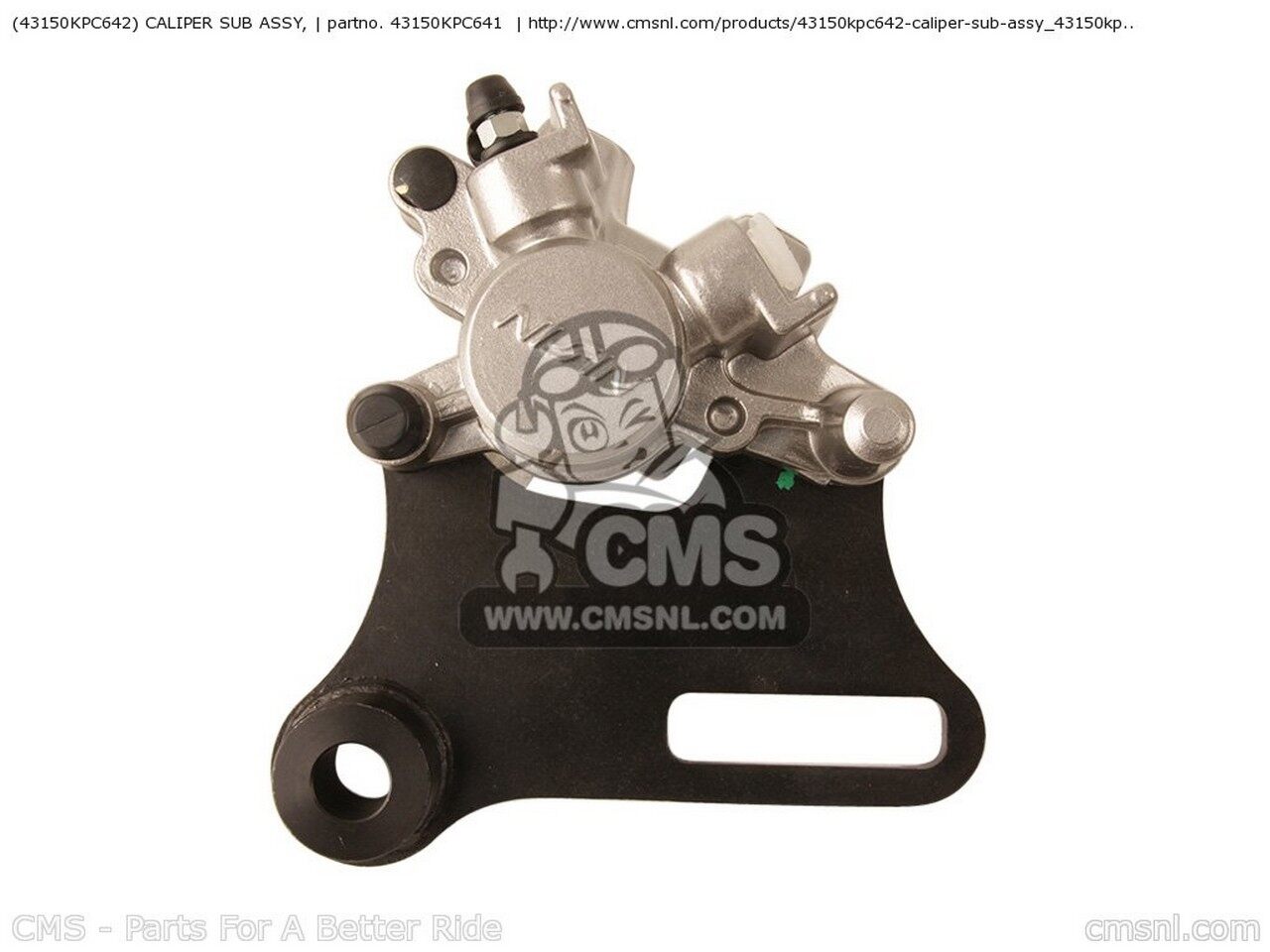 CMS シーエムエス (43150-KPC-642) CALIPER SUB ASSY， HONDAXL125V VARADERO 2010 A ENGLAND / MKH XL125V 2009 9 TYPE 2 EUROPEAN DIRECT SALES DX 4 6 CMF 5 7 2011 B 3 2001 1 MPH FRANCE GERMANY 2002 2003 2007 EUROPE HONDA ホンダ キャリパー ブレーキ