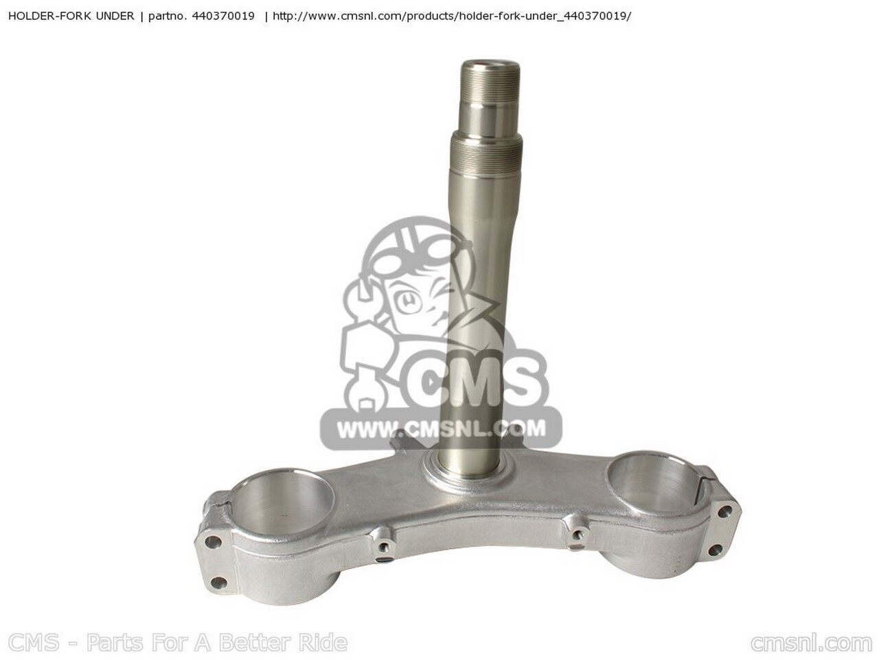 CMS シーエムエス HOLDER-FORK UNDER ZX1000C1 NINJA ZX10R USA CALIFORNIA CANADA ZX1000C2 KAWASAKI ..