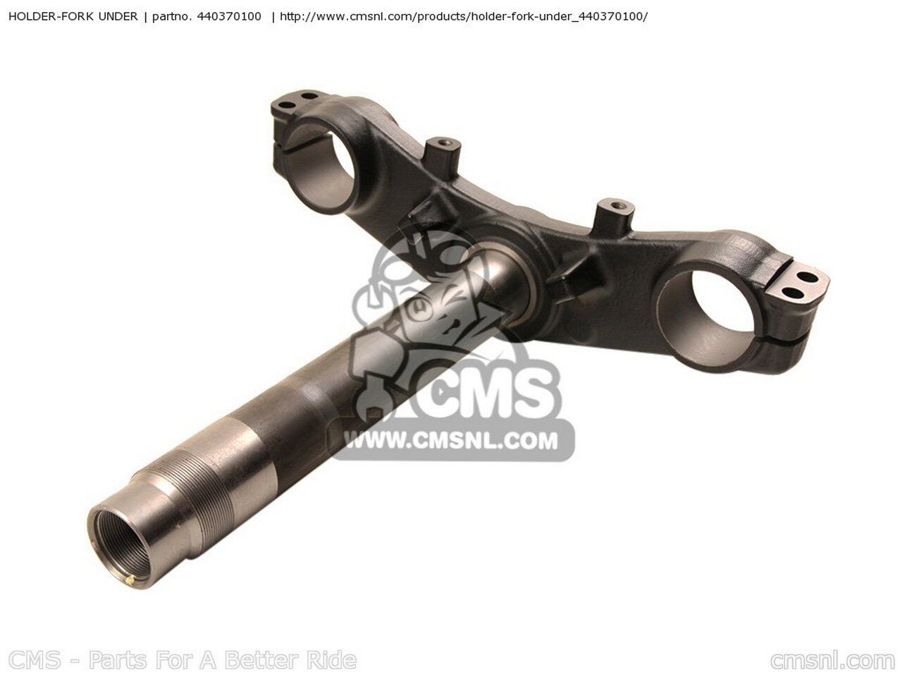 CMS シーエムエス HOLDER-FORK UNDER EX650C9F NINJA 650R 2009 USA EX650CAF 2010 KAWASAKI カワサキ ..