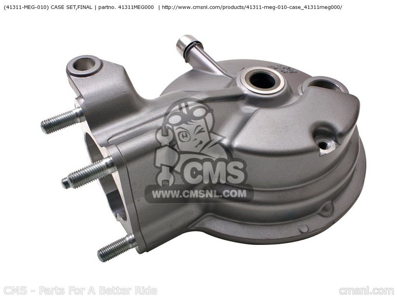 CMS シーエムエス (41311-MEG-010) CASE SET，FINAL VT750C SHADOW 2004 4 AUSTRALIA USA HONDA ホンダ ミッション・ギア エンジンパーツ エンジン