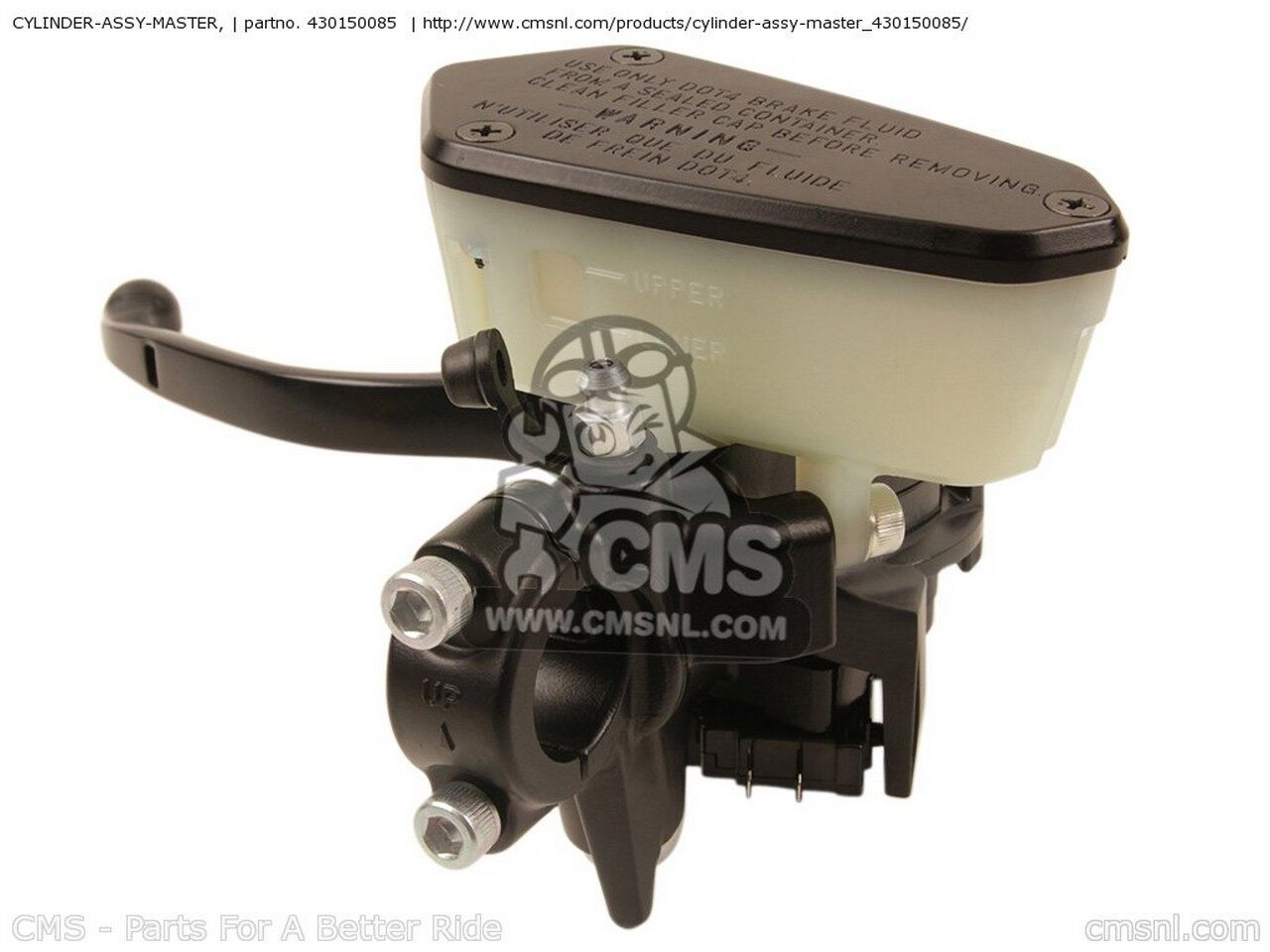 CMS シーエムエス CYLINDER-ASSY-MASTER， ZG1400A8F CONCOURS 14 USA / ABS ZG1400A9F ZG1400B8F ZG1400B9F KAWASAKI カワサキ ブレーキマスターシリンダー ブレーキ