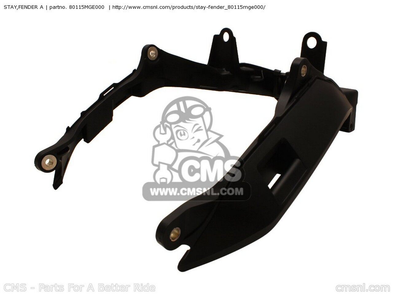 CMS シーエムエス STAY，FENDER A VFR1200F AUSTRALIA CHINA ENGLAND / MKH EUROPEAN DIRECT SALES FRANCE CMF KOREA B VFR1200FD BRAZIL HONDA ホンダ フロントフェンダー フェンダー関連 外装