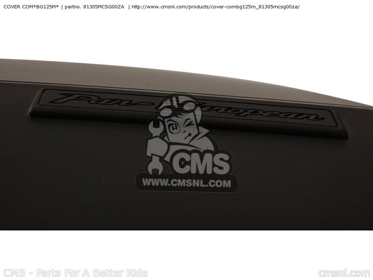 CMS �������२�� COVER COM*BG125M* ST1300A PANEUROPEAN 2002 2 ENGLAND / ABS EUROPEAN DIRECT SALES FRANCE HONDA �ۥ�� �ѥ˥������� �����ѥХå���������