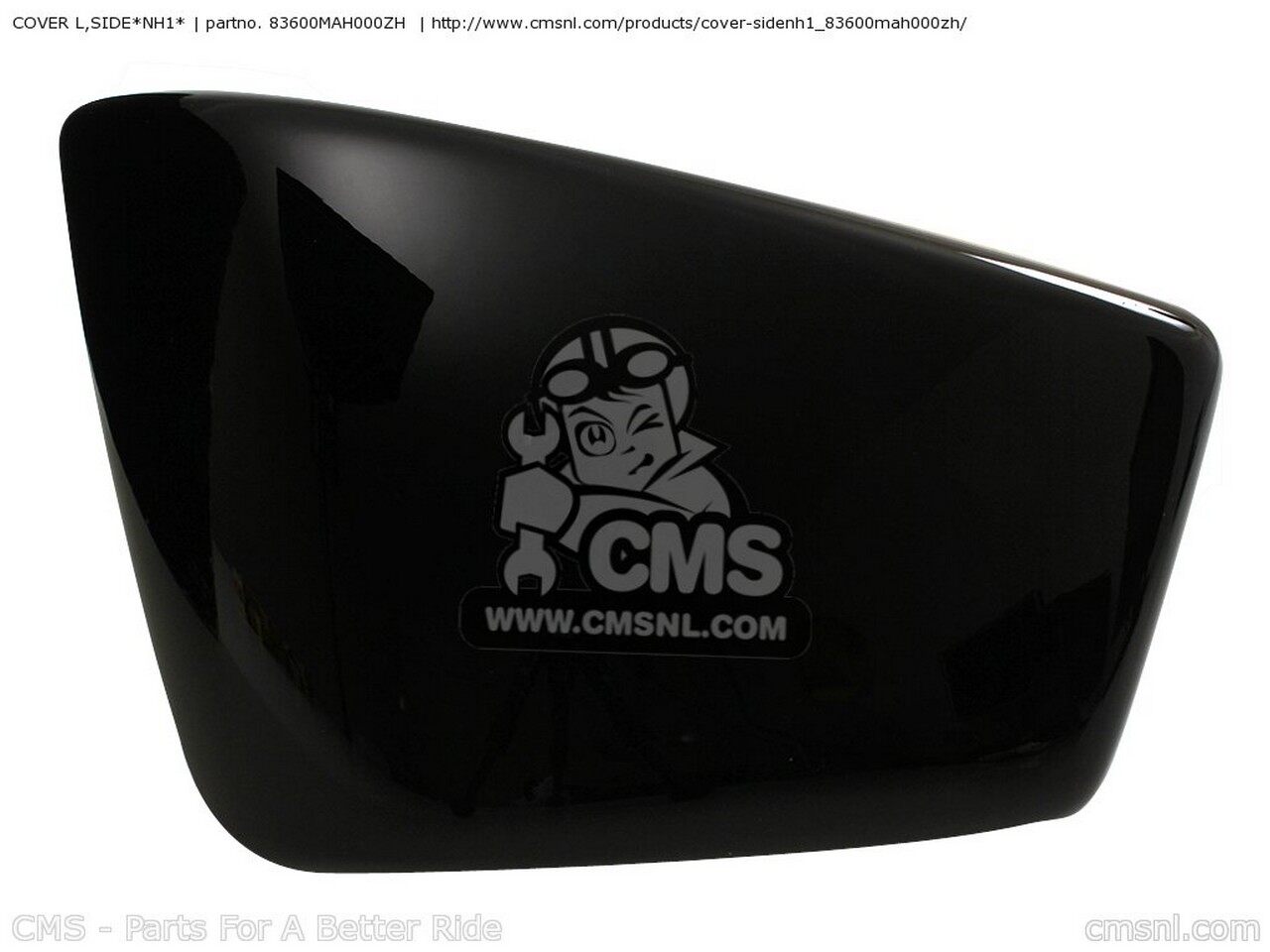 CMS シーエムエス COVER L，SIDE*NH1* VT1100C2 SHADOW 2000 Y AUSTRALIA / KPH CANADA KMH EUROPEAN DIRECT SALES FRANCE 2001 1 SABRE USA VT1100T 1100 ACE TOURER HONDA ホンダ サイドカウル・サイドカバー カウル関連 外装
