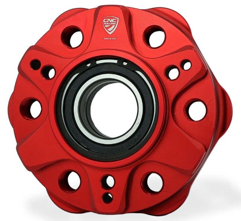 CNC Racing シーエヌシーレーシング スプロケットキャリア MULTISTRADA V4 S DUCATI ドゥカティ 駆動系 カラー：レッド