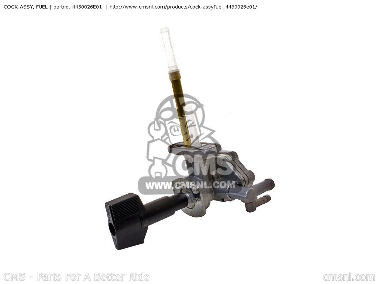 CMS シーエムエス COCK ASSY，FUEL GSF600S BANDIT 2000 Y USA E03 2001 K1 2002 K2 2003 K3 SUZUKI スズキ 燃料コック 燃料関連 エンジン