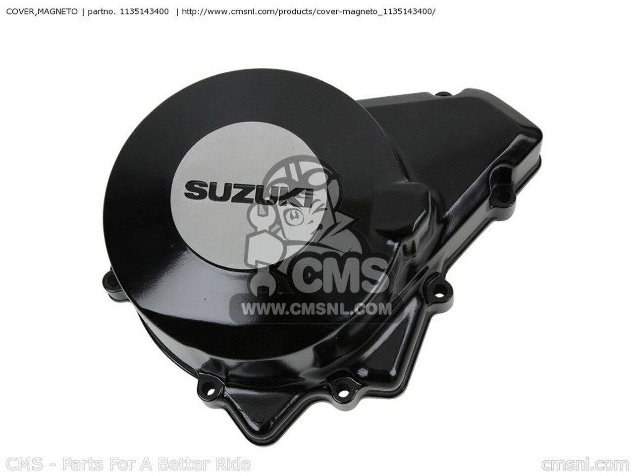 CMS シーエムエス COVER，MAGNETO GS550E 1983 D USA E03 GS550EF 1984 E 1985 F 1986 G GS550ES GS550ESE GS550ESF GS550ESG 83-86 D-G GS550ES3 SUZUKI スズキ その他エンジンカバー エンジンパーツ エンジン