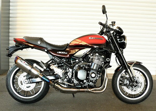 BEET ビート NASSERT(ナサート) Evolution TypeII スリップオンマフラー Z900RS KAWASAKI カワサキ スリップオンマフラー サイレンサータイプ：メタルブラック