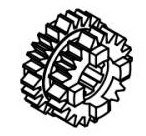 SP武川 SPタケガワ 【補修部品】 メインシャフト サード／フォースギア (21T／24T) ミッション・ギア エンジンパーツ エンジン