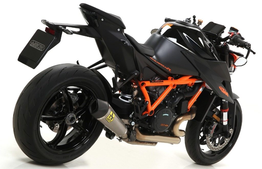 ARROW アロー X-KONE スリップオンマフラー 1290 SUPERDUKE R KTM マフラー サイレンサー材質：チタン