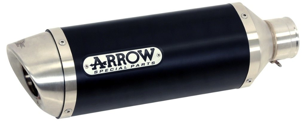 ARROW アロー THUNDER スリップオンマフラー RC 125 390 DUKE KTM マフラー サイレンサー材質：アルミニウムダーク