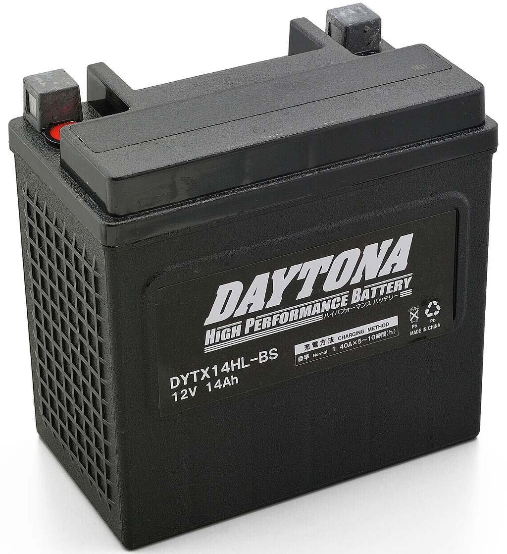 DAYTONA デイトナ ハイパフォーマンスバッテリー 液入り充電済 【DYTX14HL-BS】 1125CR 1125R XG500 XG750 XG750A XL1200C XL1200CB XL1200CX XL1200L XL1200N XL1200R XL1200T XL1200V XL1200X ANX XL1200X XL50 XL883 XL883C XL883L XL883N XL883R XR1200 XR1200Xのサムネイル