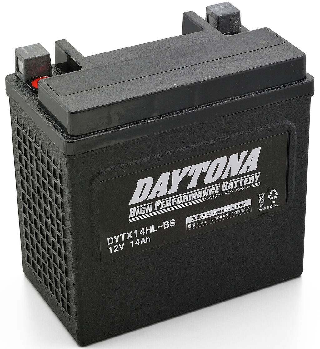 DAYTONA デイトナ ハイパフォーマンスバッテリー 液入り充電済 【DYTX14HL-BS】 1125CR 1125R XG500 XG750 XG750A XL1200C XL1200CB XL1200CX XL1200L XL1200N XL1200R XL1200T XL1200V XL1200X ANX XL1200X XL50 XL883 XL883C XL883L XL883N XL883R XR1200 XR1200X