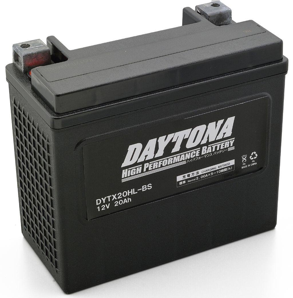 DAYTONA デイトナ ハイパフォーマンスバッテリー 液入り充電済 【DYTX20HL-BS】 BUELL ビューエル HARLEY-DAVIDSON ハーレーダビッドソン HONDA ホンダ 鉛系バッテリー バッテリー関連