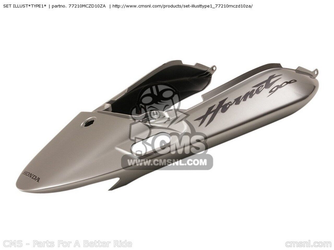 CMS シーエムエス SET ILLUST*TYPE1* CB900F 2004 4 ENGLAND KOREA 2005 5 IRELAND 2007 7 HORNET EUROPEAN DIRECT SALES FRANCE HONDA ホンダ シートカウル・テールカウル カウル関連 外装