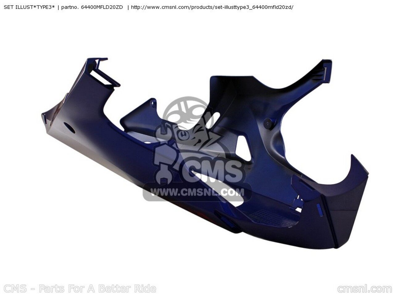 ■詳細説明description：Fit the correct specification bodywork panels to achieve theperfectfit， finish and appearance that makes your motorcycle looklike ithas just rolled out of the showroomPattern parts can never enjoy the appearance of quality thatthisbodywork gives， and will always look exactly what they are -cheapafter-market alternativesYou may be interested in these alternative colours andfinishes：64400MFLD20ZA64400MFLD20ZB64400MFLG20ZACheckout all the items you require into the same shopping cartandavoid multiple shipping costs. CMS - the preferred choiceofenthusiasts when it comes to purchasing high quality partsforJapanese motorcycles.■注意点※一部商品は、パーツリストの画像番号が変更となり、商品情報記載の画像番号と異なるケースがあります。その場合は、パーツリストと商品名から対象商品をご判断の上、ご購入ください。※商品によっては、メーカー在庫限りの商品で、再販されない商品があります。商品の流通状況によっては、完売や廃番となってしまう商品もございます。あらかじめご了承の上、ご注文ください。※商品によっては、当時の純正部品ではなく、純正部品の形状、カラーを元に復元した商品(リプロパーツ)もあります。あらかじめご了承ください。※輸入商品の為、商品によっては、1か月以上納期がかかる商品もございます。　※受注後のキャンセル、返品、都合交換はできません。予めご了承ください。■適合車種CBR1000RA (9) ENGLAND / TYPE 3 ABS MME&ensp;CBR1000RA (9) ENGLAND / TYPE 3 ABS MME 年式: 09CBR1000RA (9) FRANCE / TYPE 2 ABS CMF HRC MKH MME&ensp;CBR1000RA (9) FRANCE / TYPE 2 ABS CMF HRC MKH MME 年式:09CBR1000RA (9) FRANCE / TYPE 2 ABS CMF HRC MKH&ensp;CBR1000RA (9) FRANCE / TYPE 2 ABS CMF HRC MKH 年式: 09CBR1000RA (A) AUSTRALIA / ABS&ensp;CBR1000RA (A) AUSTRALIA / ABS 年式: 10CBR1000RA (A) BRAZIL / ABS&ensp;CBR1000RA (A) BRAZIL / ABS 年式: 10CBR1000RA (A) ENGLAND / ABS MKH&ensp;CBR1000RA (A) ENGLAND / ABS MKH 年式: 10CBR1000RA (A) ENGLAND / TYPE 3 ABS HRC MKH&ensp;CBR1000RA (A) ENGLAND / TYPE 3 ABS HRC MKH 年式: 10CBR1000RA (A) ENGLAND / TYPE 5 ABS MKH&ensp;CBR1000RA (A) ENGLAND / TYPE 5 ABS MKH 年式: 10CBR1000RA (A) EUROPEAN DIRECT SALES / ABS&ensp;CBR1000RA (A) EUROPEAN DIRECT SALES / ABS 年式: 10CBR1000RA (A) EUROPEAN DIRECT SALES / TYPE 4 ABS HRC&ensp;CBR1000RA (A) EUROPEAN DIRECT SALES / TYPE 4 ABS HRC 年式:10CBR1000RA (A) FRANCE / ABS CMF&ensp;CBR1000RA (A) FRANCE / ABS CMF 年式: 10CBR1000RA (A) FRANCE / TYPE 3 ABS CMF&ensp;CBR1000RA (A) FRANCE / TYPE 3 ABS CMF 年式: 10CBR1000RA (A) KOREA / ABS&ensp;CBR1000RA (A) KOREA / ABS 年式: 10CBR1000RA (B) AUSTRALIA / TYPE 3 ABS REP&ensp;CBR1000RA (B) AUSTRALIA / TYPE 3 ABS REP 年式: 11CBR1000RA (B) ENGLAND / TYPE 3 ABS HRC MKH&ensp;CBR1000RA (B) ENGLAND / TYPE 3 ABS HRC MKH 年式: 11CBR1000RA (B) ENGLAND / TYPE 5 ABS MKH REP&ensp;CBR1000RA (B) ENGLAND / TYPE 5 ABS MKH REP 年式: 11CBR1000RA (B) EURO DIRECT SALES / TYPE4 ABS REP&ensp;CBR1000RA (B) EURO DIRECT SALES / TYPE4 ABS REP 年式:11CBR1000RA (B) EUROPEAN DIRECT SALES / TYPE 2 ABS HRC&ensp;CBR1000RA (B) EUROPEAN DIRECT SALES / TYPE 2 ABS HRC 年式:11CBR1000RA (B) FRANCE / TYPE 2 ABS CMF HRC&ensp;CBR1000RA (B) FRANCE / TYPE 2 ABS CMF HRC 年式: 11CBR1000RA (B) FRANCE / TYPE 3 ABS CMF REP&ensp;CBR1000RA (B) FRANCE / TYPE 3 ABS CMF REP 年式: 11CBR1000RA FIREBLADE (A) ENGLAND / ABS HRC MKH&ensp;CBR1000RA FIREBLADE (A) ENGLAND / ABS HRC MKH 年式: 10
