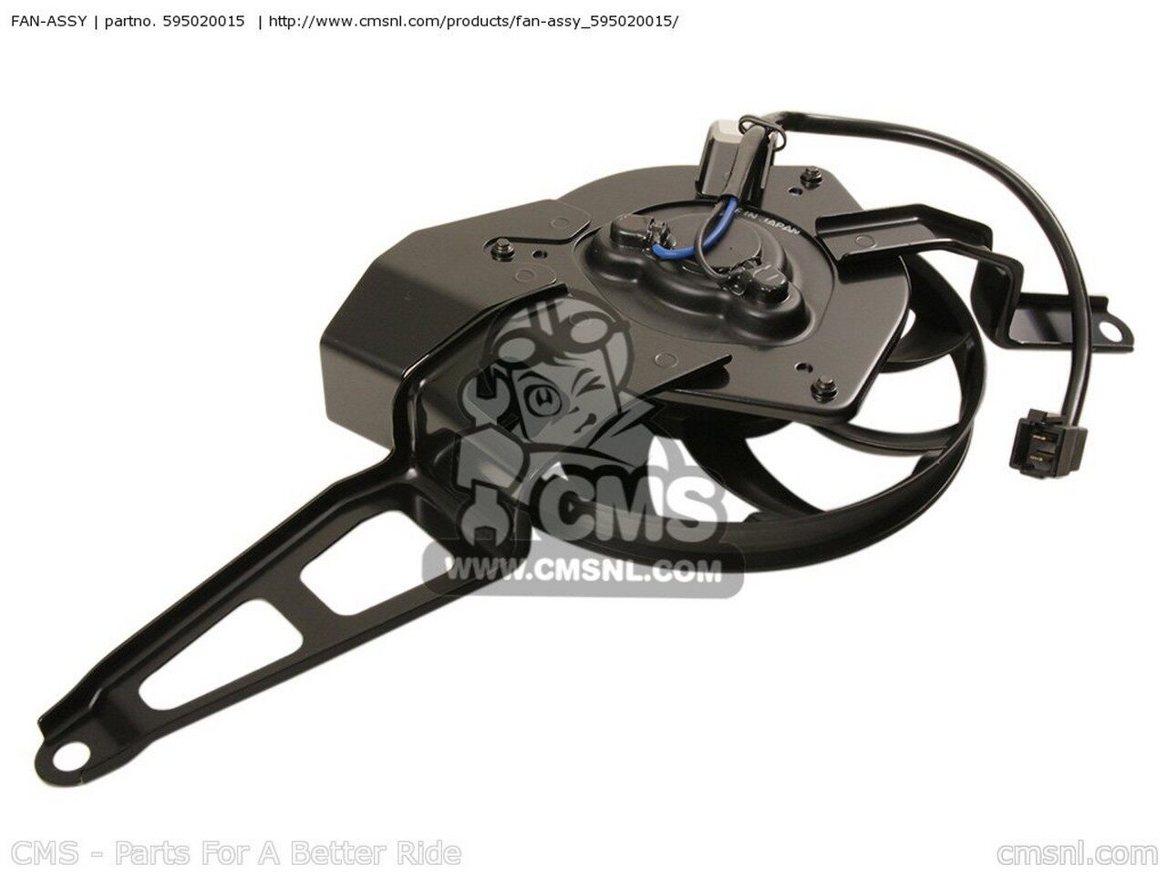 CMS �������२�� FAN-ASSY ZX600N1 NINJA ZX6RR 2005 USA CALIFORNIA CANADA ZX600N6F 2006 ZX636C6F ZX6R ZX636D6F KAWASAKI ���掠�� �饸�������� ��Ѵ�Ϣ ���󥸥�