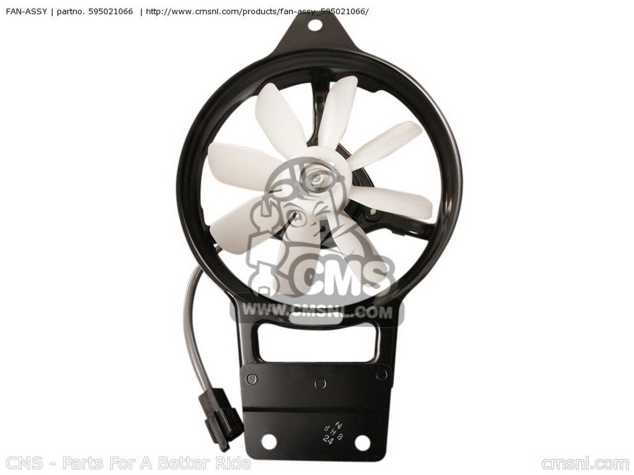 CMS シーエムエス FAN-ASSY EX250F17 NINJA 250R 2003 USA CALIFORNIA KAWASAKI カワサキ ラジエーター 冷却関連 エンジン