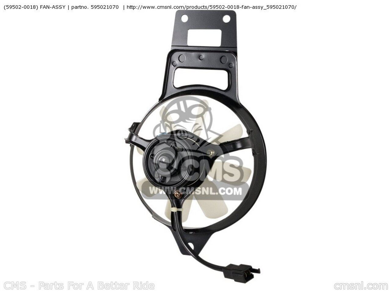 CMS �������२�� (595020018) FAN-ASSY EX500D11 NINJA 500R 2004 USA CALIFORNIA CANADA KAWASAKI ���掠�� �饸�������� ��Ѵ�Ϣ ���󥸥�
