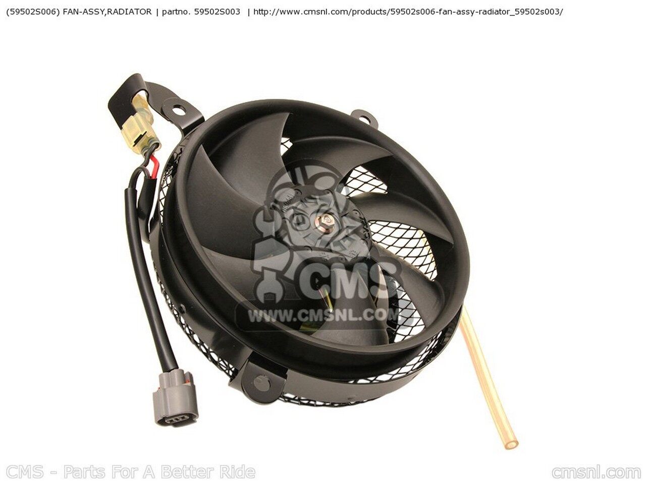 CMS �������२�� (59502-S006) FAN-ASSY��RADIATOR KSF400-A1 KFX400 2003 USA KA...