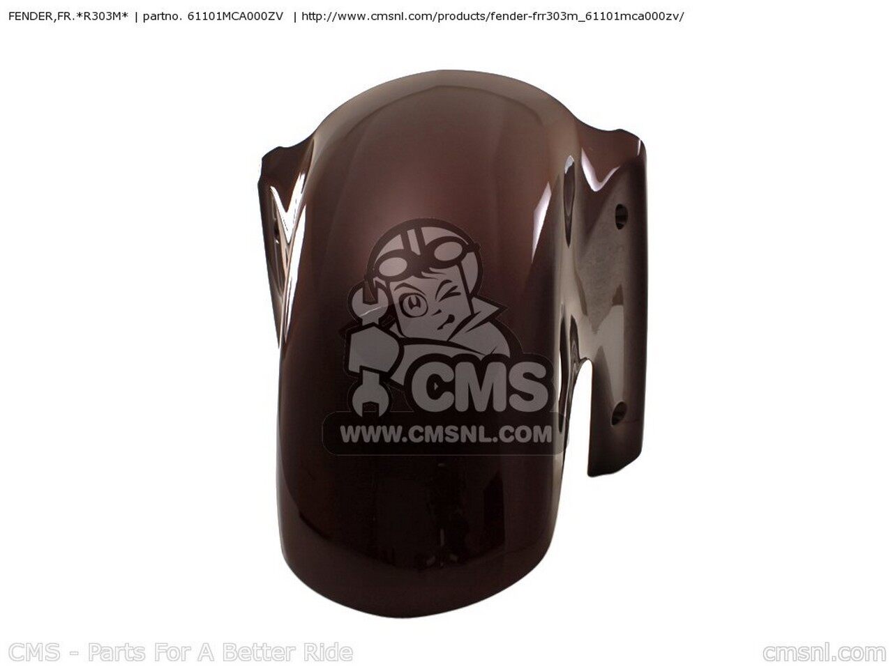 CMS �������२�� FENDER��FR.*R303M* GL1800 GOLDWING 6 AUSTRALIA / GH ENGLANDGH EUROPEAN DIRECT SALES FRANCE CMF IRELAND USA HONDA �ۥ�� �ե���ȥե������ �ե��������Ϣ ����