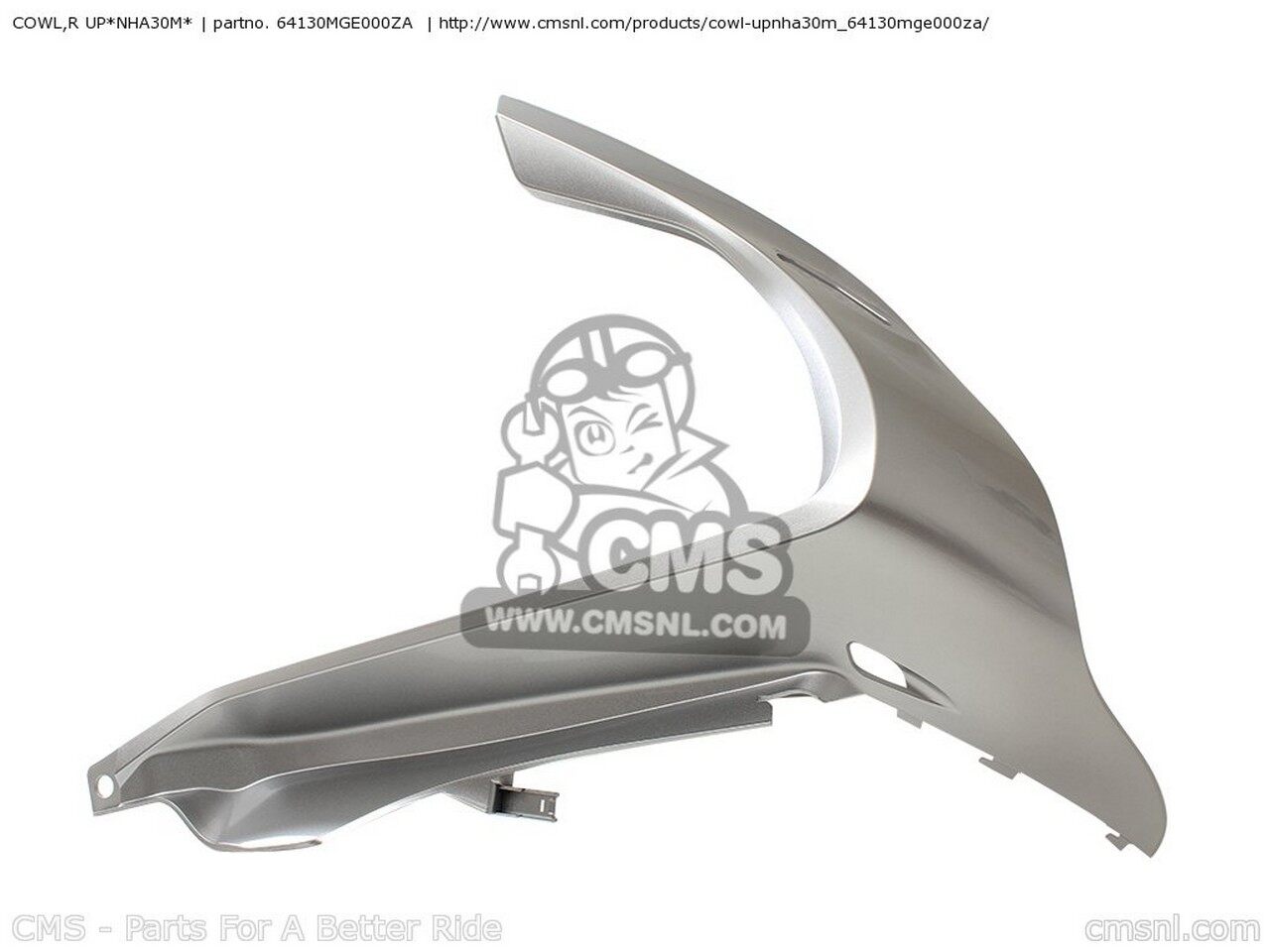 CMS �������२�� COWL��R UP*NHA30M* VFR1200F A AUSTRALIA CHINA ENGLAND / MKH EUROPEAN DIRECT SALES FRANCE CMF KOREA B VFR1200FD BRAZIL HONDA �ۥ�� ���åѡ������롦�ե���ȥ����� �������Ϣ ����