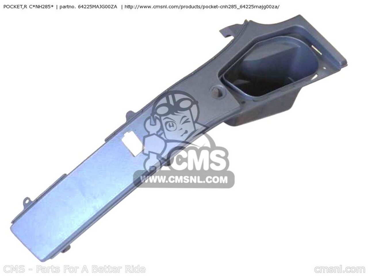 CMS シーエムエス POCKET，R C*NH285* ST1100 PANEUROPEAN 2000 Y EUROPEAN DIRECT SALES ST1100A FRANCE / ABS HONDA ホンダ その他バッグオプション・補修部品 車体用バッグ・ケース