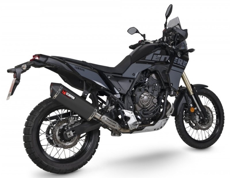 Other - SCORPION スコーピオン セルケトパラレル スリップオンマフラー Tenere 700 YAMAHA ヤマハ マフラー タイプ：Black Ceramic Coated Sleeve／重量：2.97kg