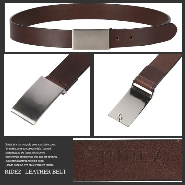 RIDEZ ライズ LEATHER BELT 本革レザーベルト ベルト アパレル