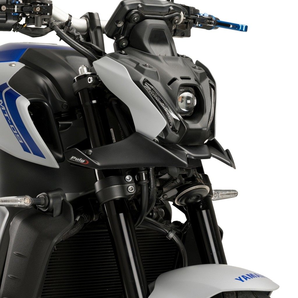 Puig プーチ ネイキッドフロントスポイラー(Naked Front Spoiler) MT-09 YAMAHA ヤマハ スポイラー・ウイング 外装