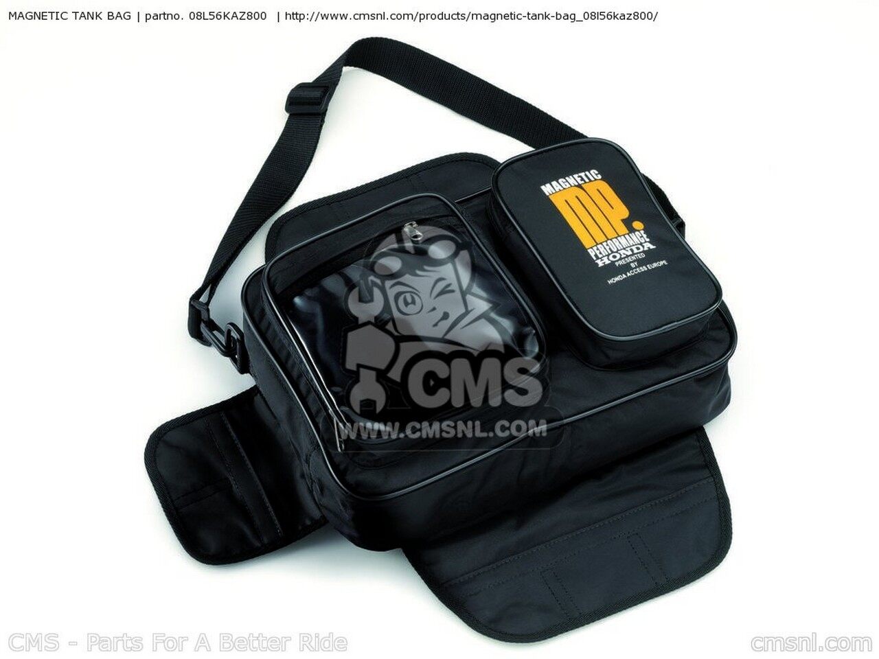 CMS シーエムエス マグネット式タンクバッグ CB500 1998 W AUSTRIA / 34P ENGLAND FRANCE GERMANY 50P ..