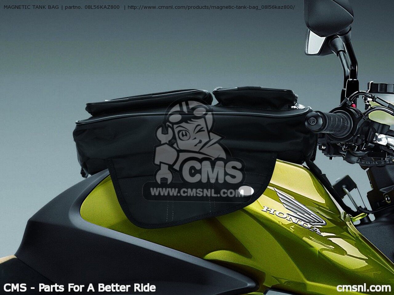 CMS シーエムエス マグネット式タンクバッグ CB500 1998 W AUSTRIA / 34P ENGLAND ...